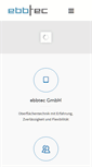 Mobile Screenshot of ebbtec.de